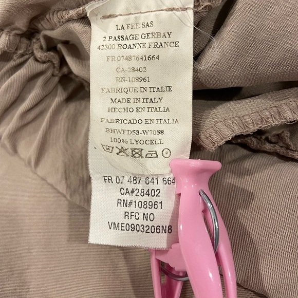 La Fée Maraboutee Pants size 38 Europe = 8 US Lyocell - Picture 6 of 7